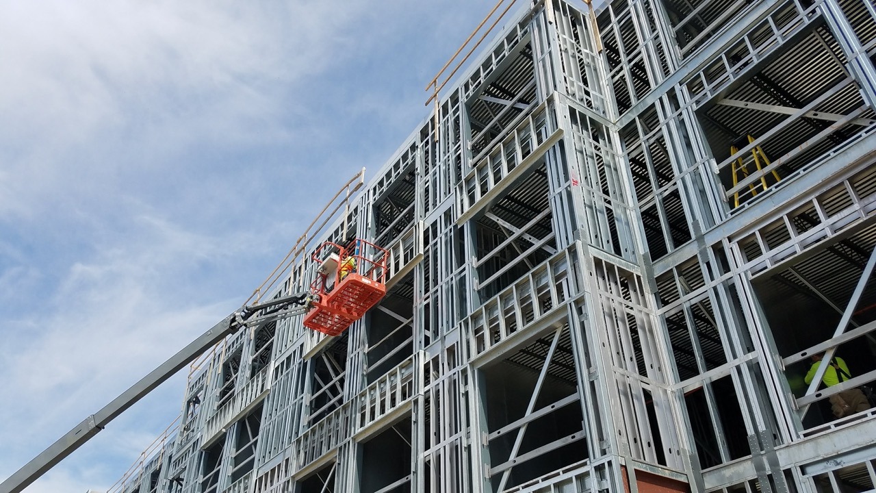 Steel Building Framing