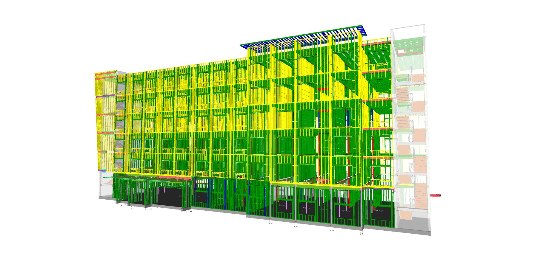 Steel Building Framing