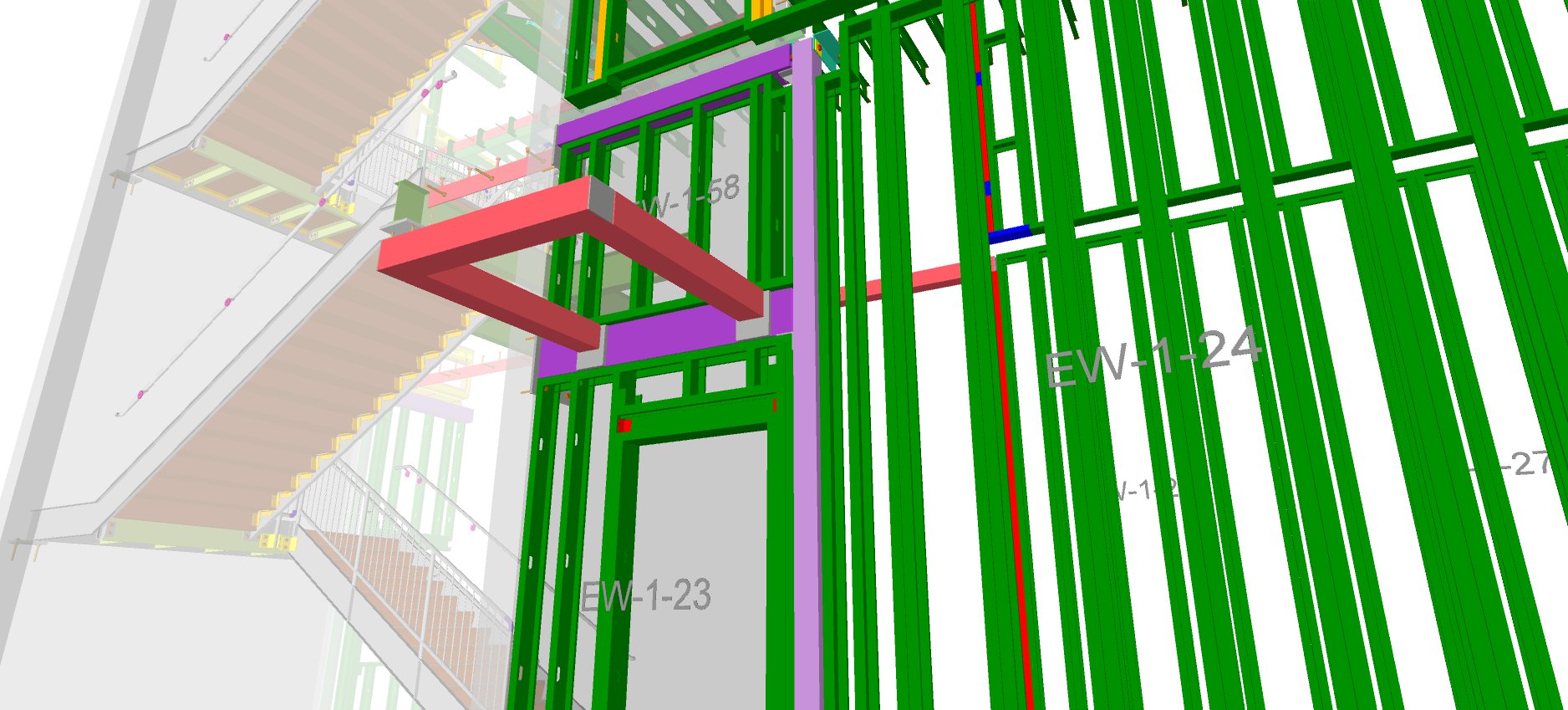 Steel Building Framing